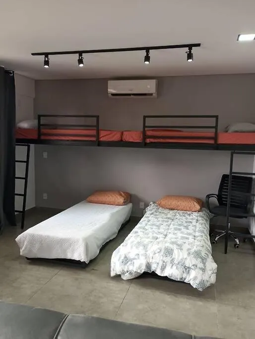 Studio Flex Com Garagem E Piscina No Centro De Sp Sao Paulo Apartment
